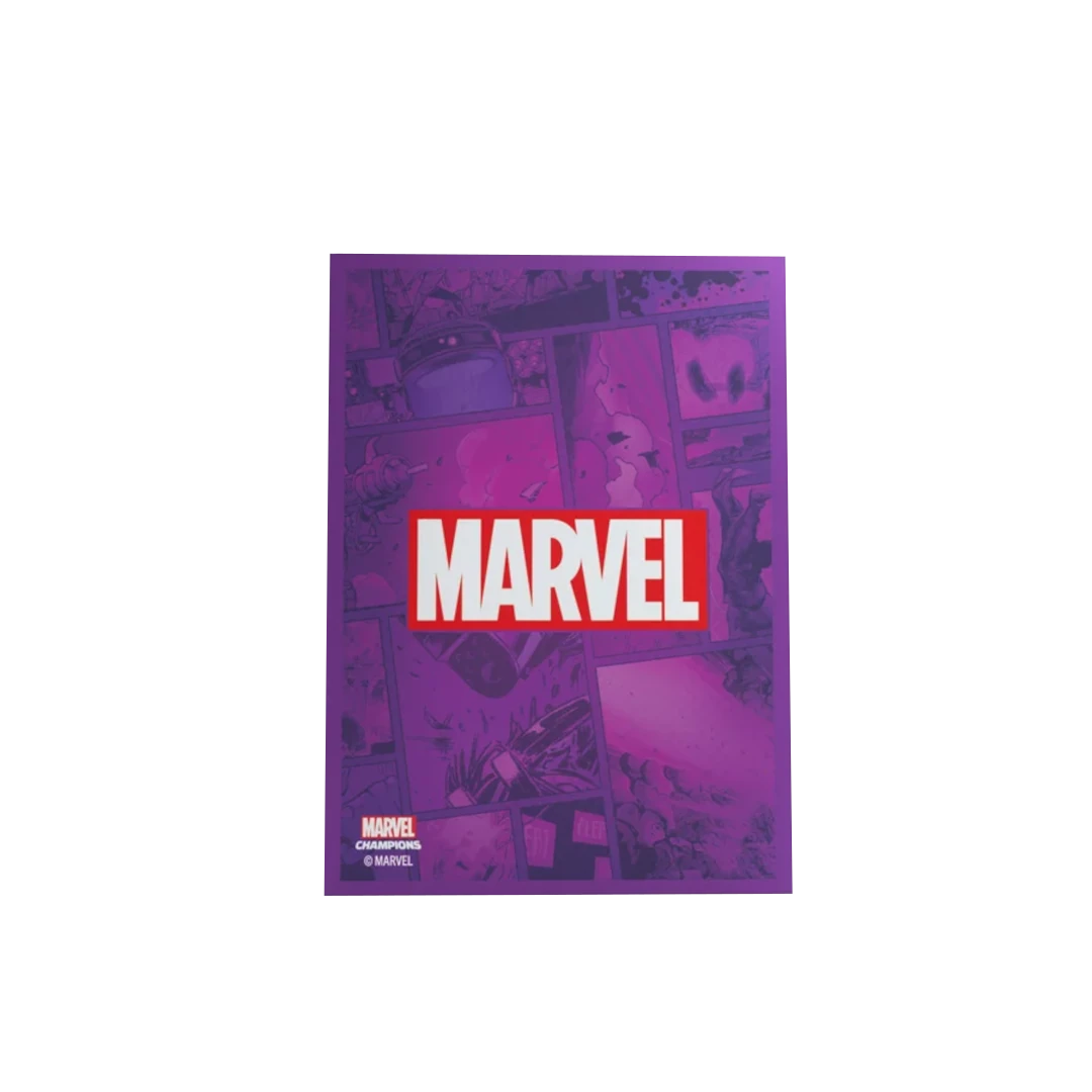 Gamegenic | Marvel Champions Sleeves | Marvel Purple (50+1)