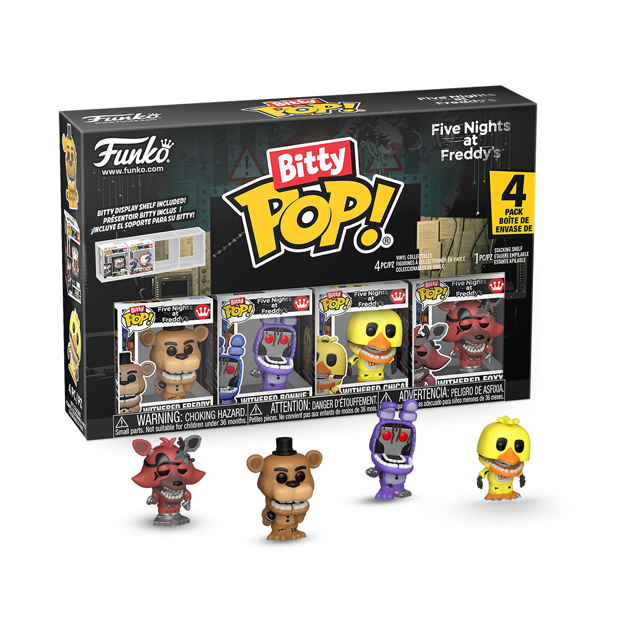 POP! Bitty 4 Pack | Series 6 | Five Nights At Freddy's