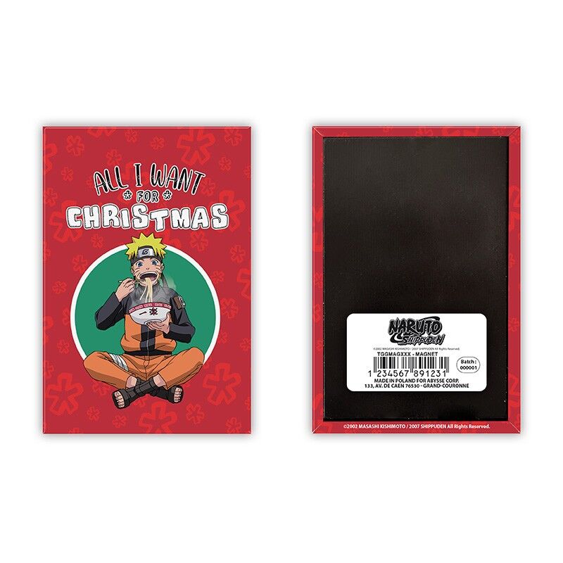 Abysse | Naruto Shippuden | All I Want For Christmas Magnet