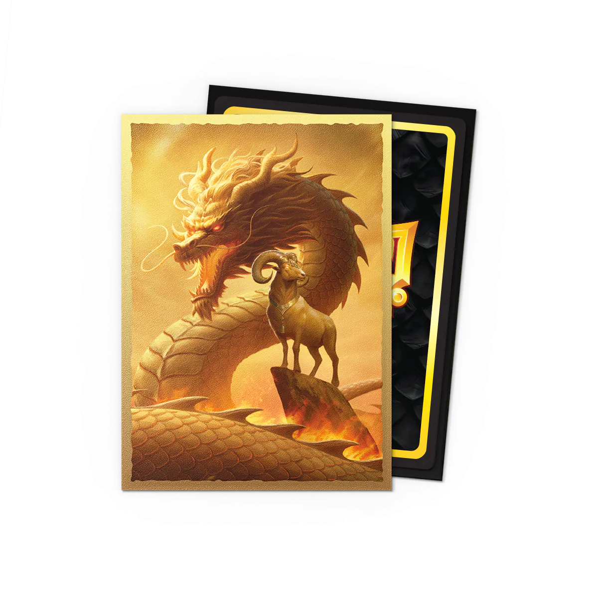 Dragon Shield | Fire Goat 2027 Matte Dual Art Sleeves | Standard Size