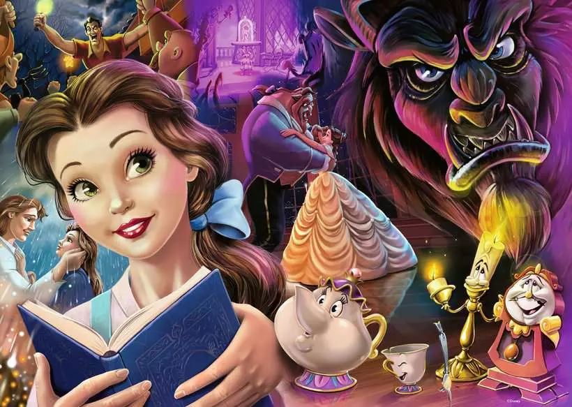 Ravensburger | Belle, die Disney Prinzessin | Disney Prinzessinnen 1000 Teile Puzzle