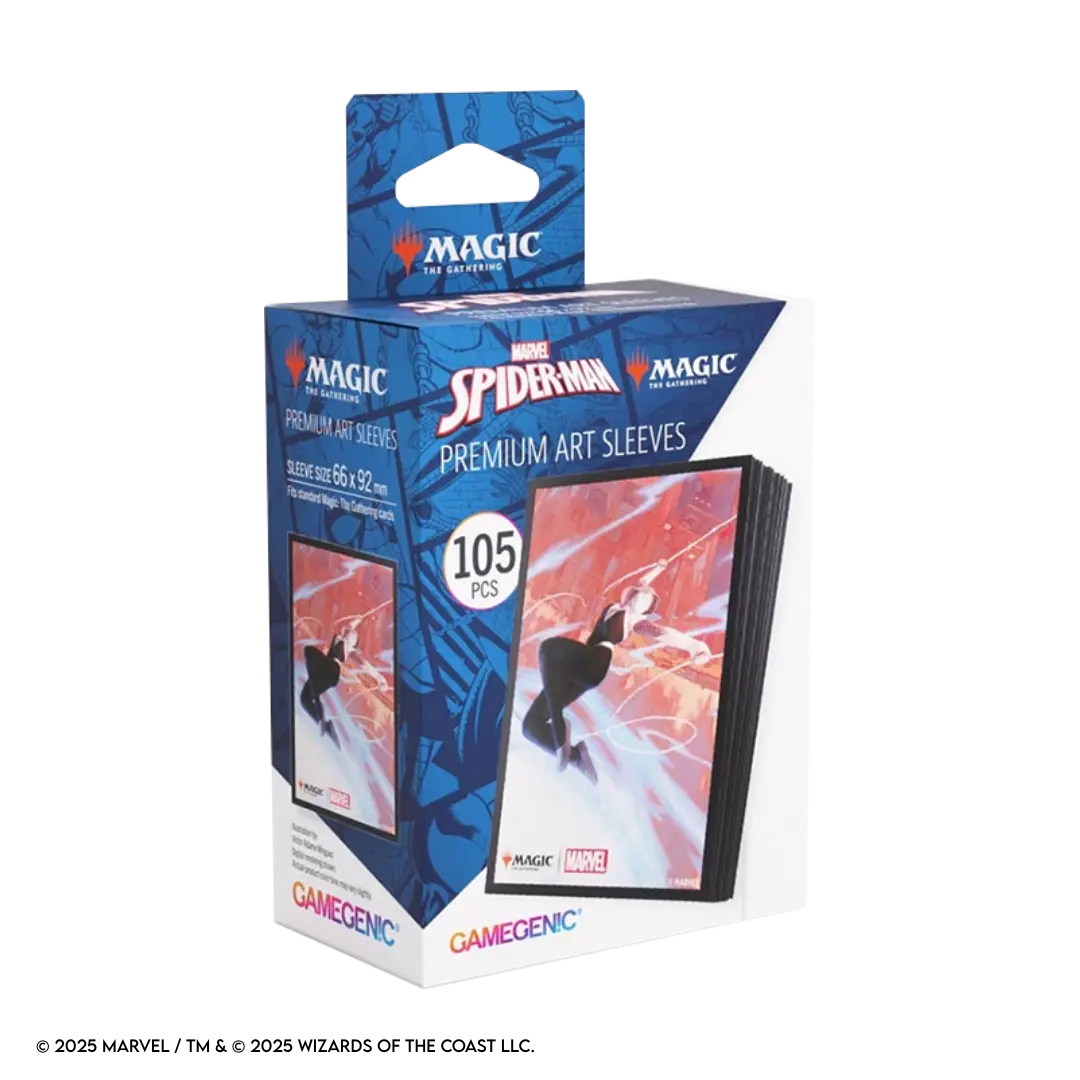 Gamegenic | Magic: The Gathering - Spider-Man / Spider-Gwen | Premium Art Sleeves (105 Stück)