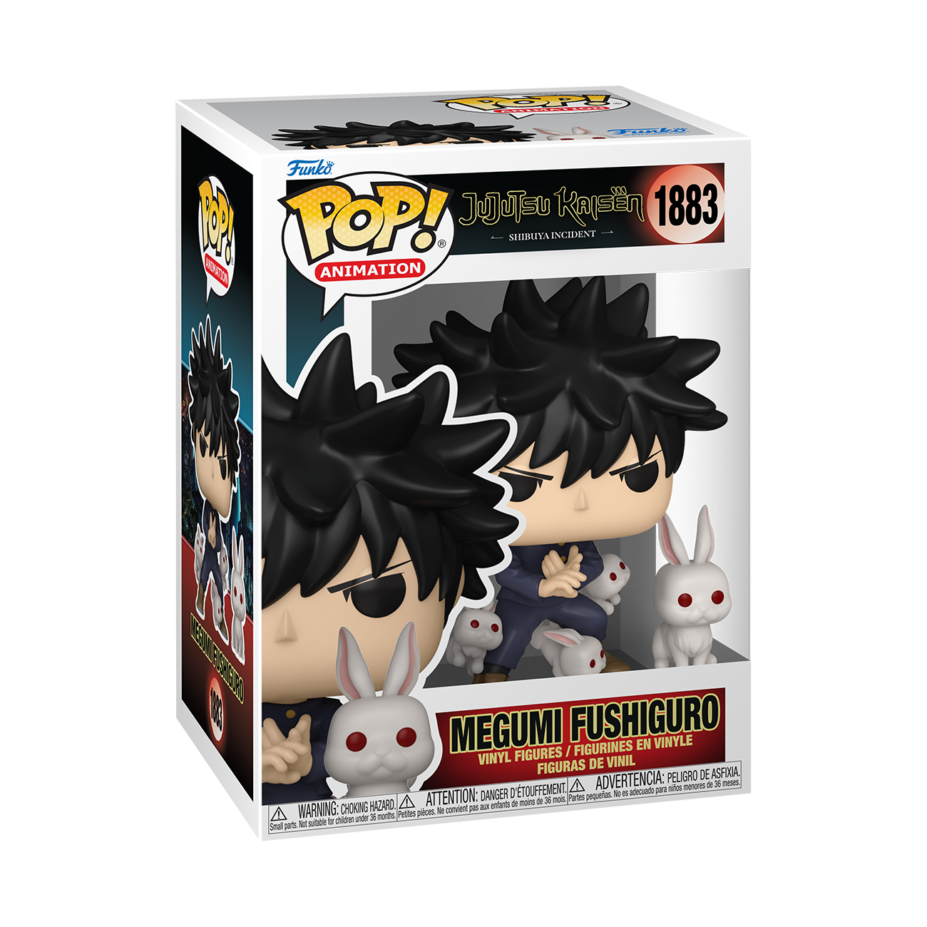 POP&Buddy: Megumi Fushiguro with Rabbits - Jujutsu Kaisen | FP85323