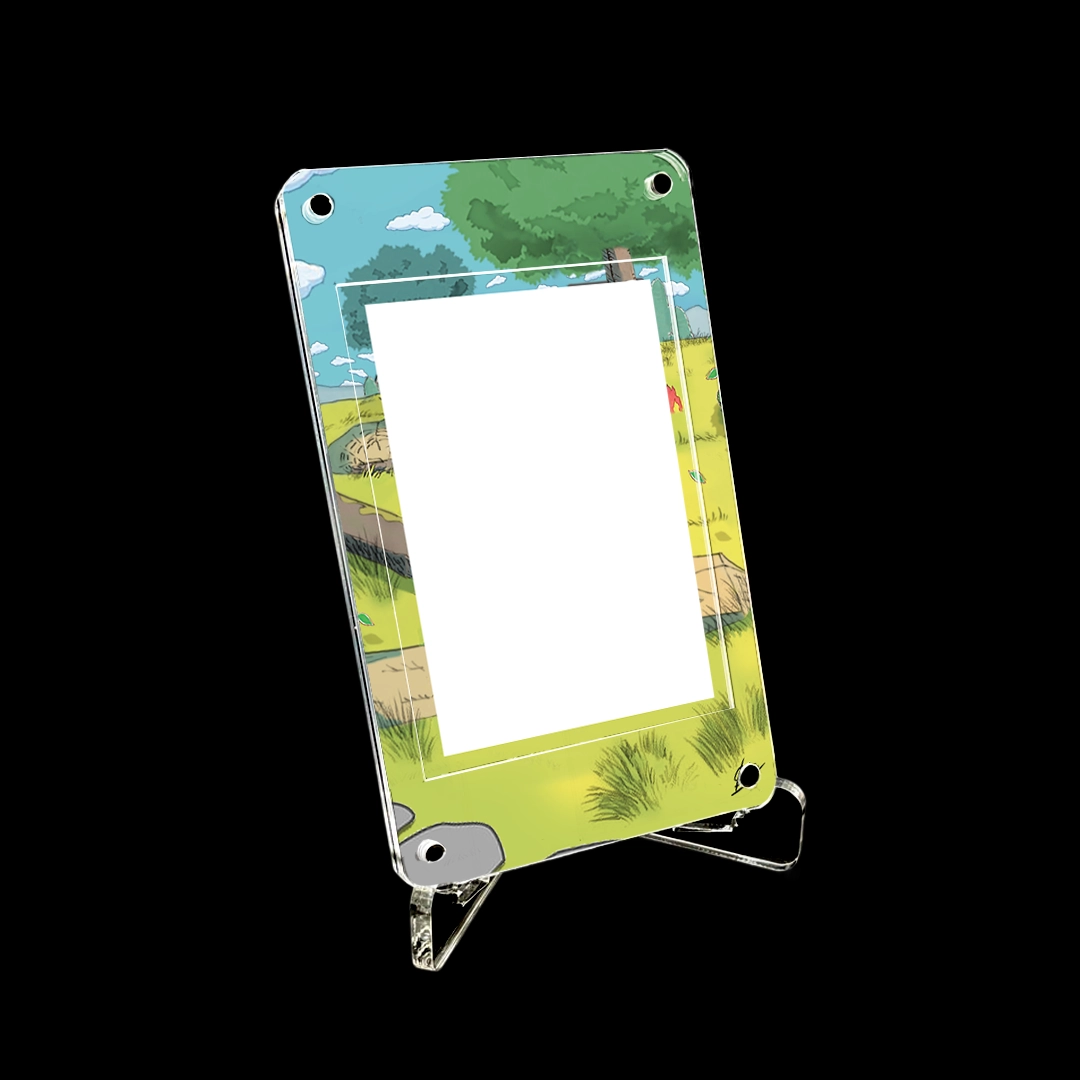 Blossom | Glurak V Promo | Extended Art Acryl Case für Pokémon