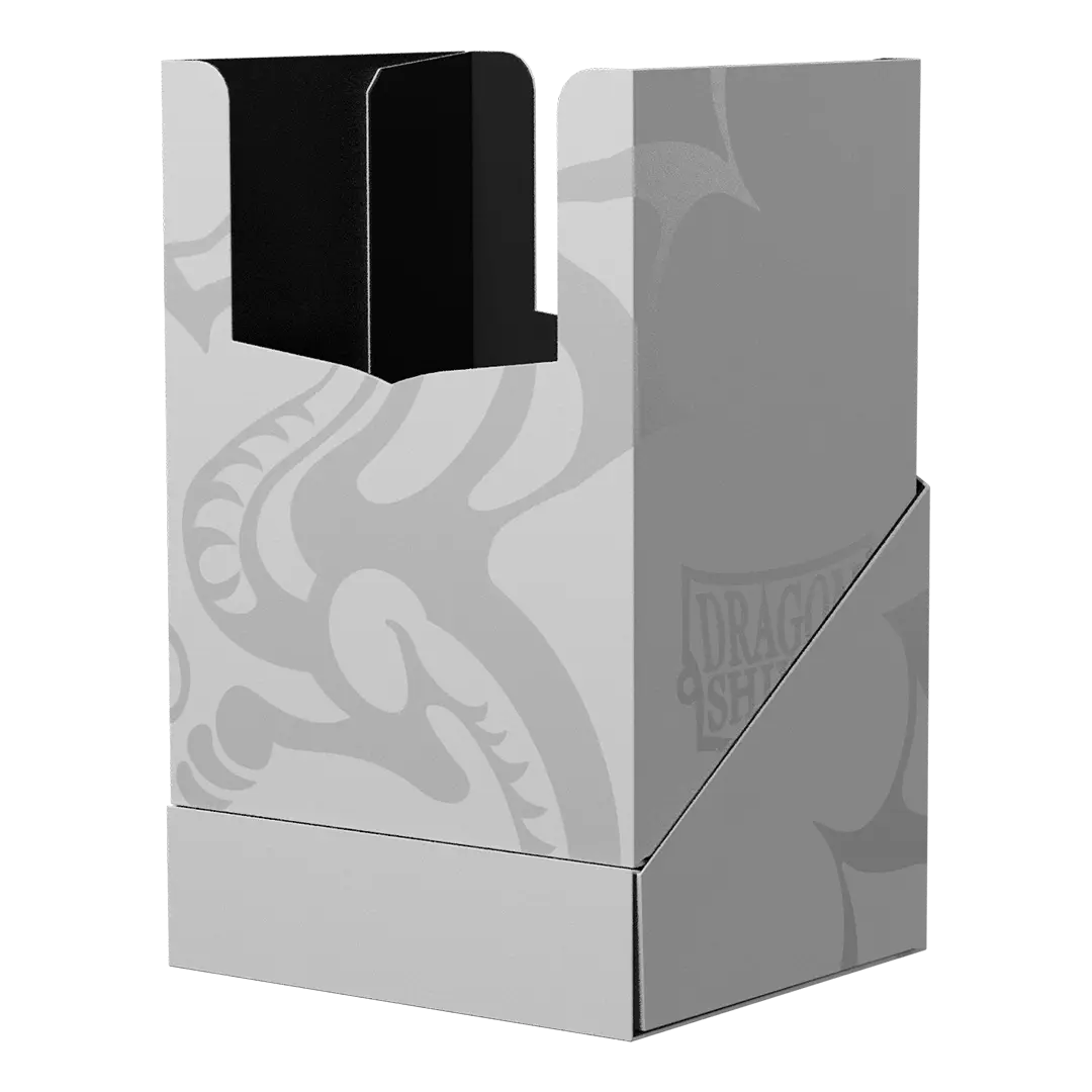 Dragon Shield: Deck Shell - Ashen White
