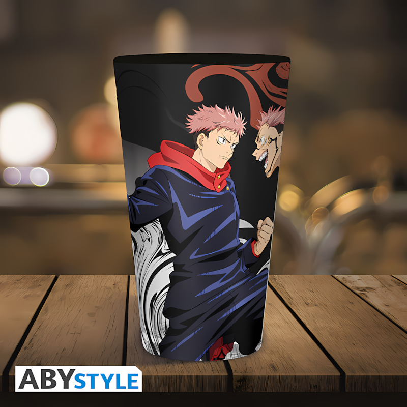 Jujutsu Kaisen | Itadori vs Sukuna | Large Glass (400ml)