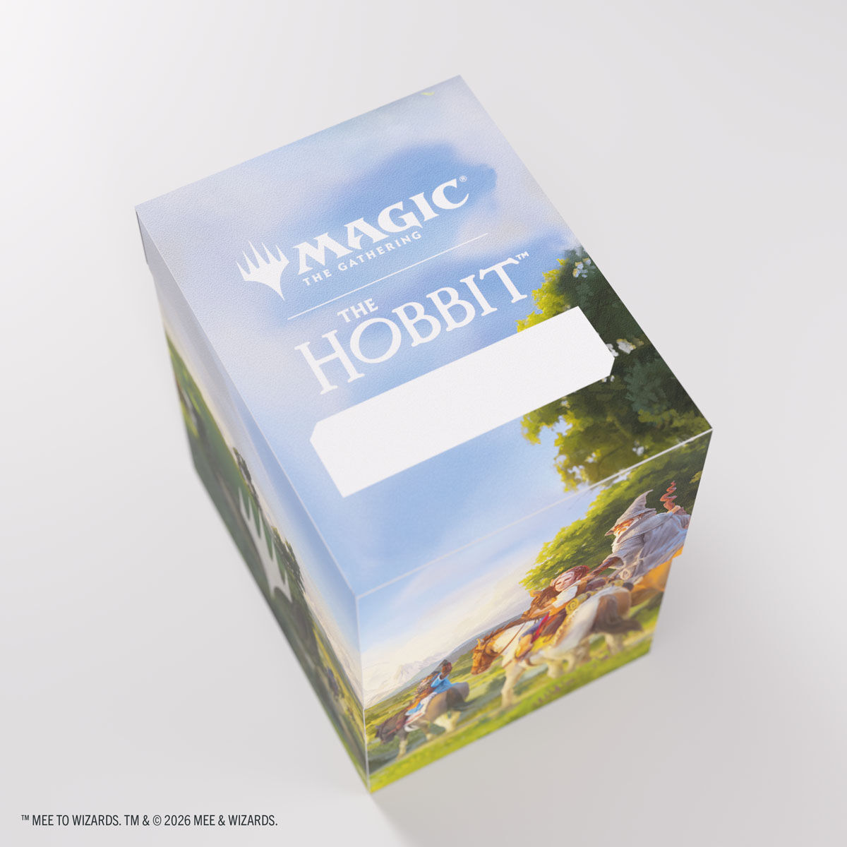 Gamegenic | MTG: The Hobbit - Leaving Hobbiton / Troop of Ponies | Soft Crate 80+ Deckbox