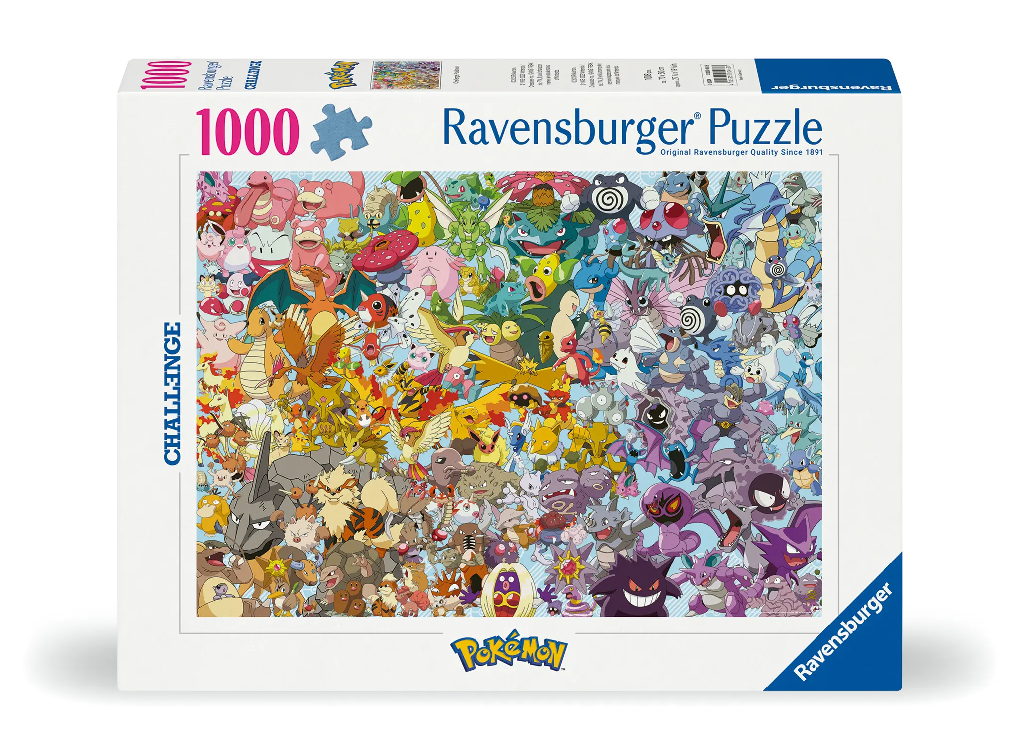 Ravensburger | Pokémon Challenge | 1000 Teile Puzzle