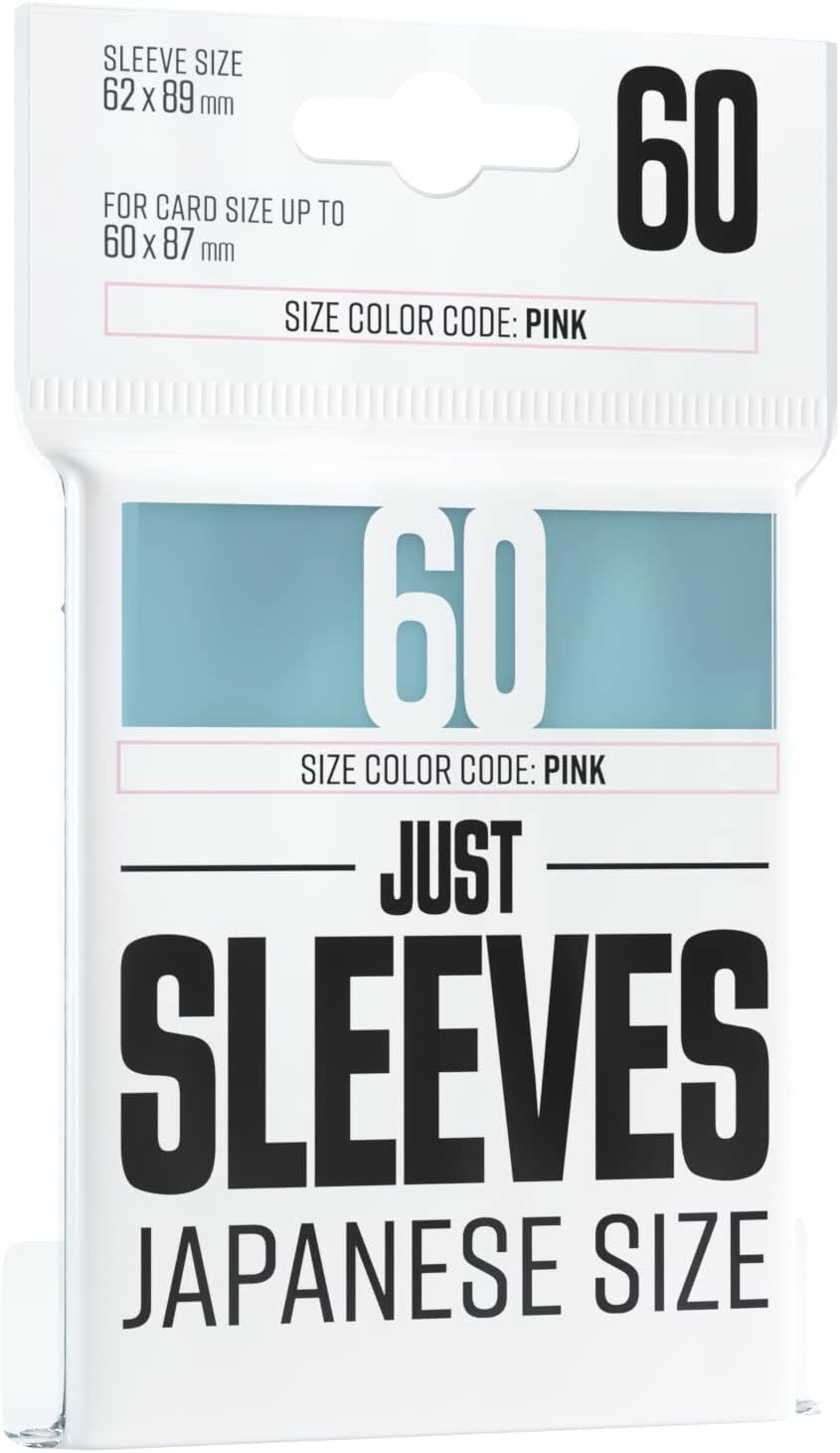 Just Sleeves | Japanese Size Clear | 60 Sleeves