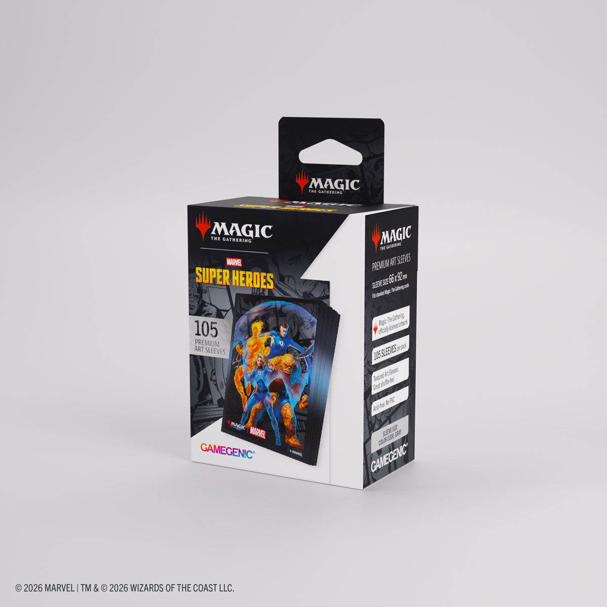 Gamegenic | Marvel Super Heroes - The Fantastic Four | Premium Art Sleeves
