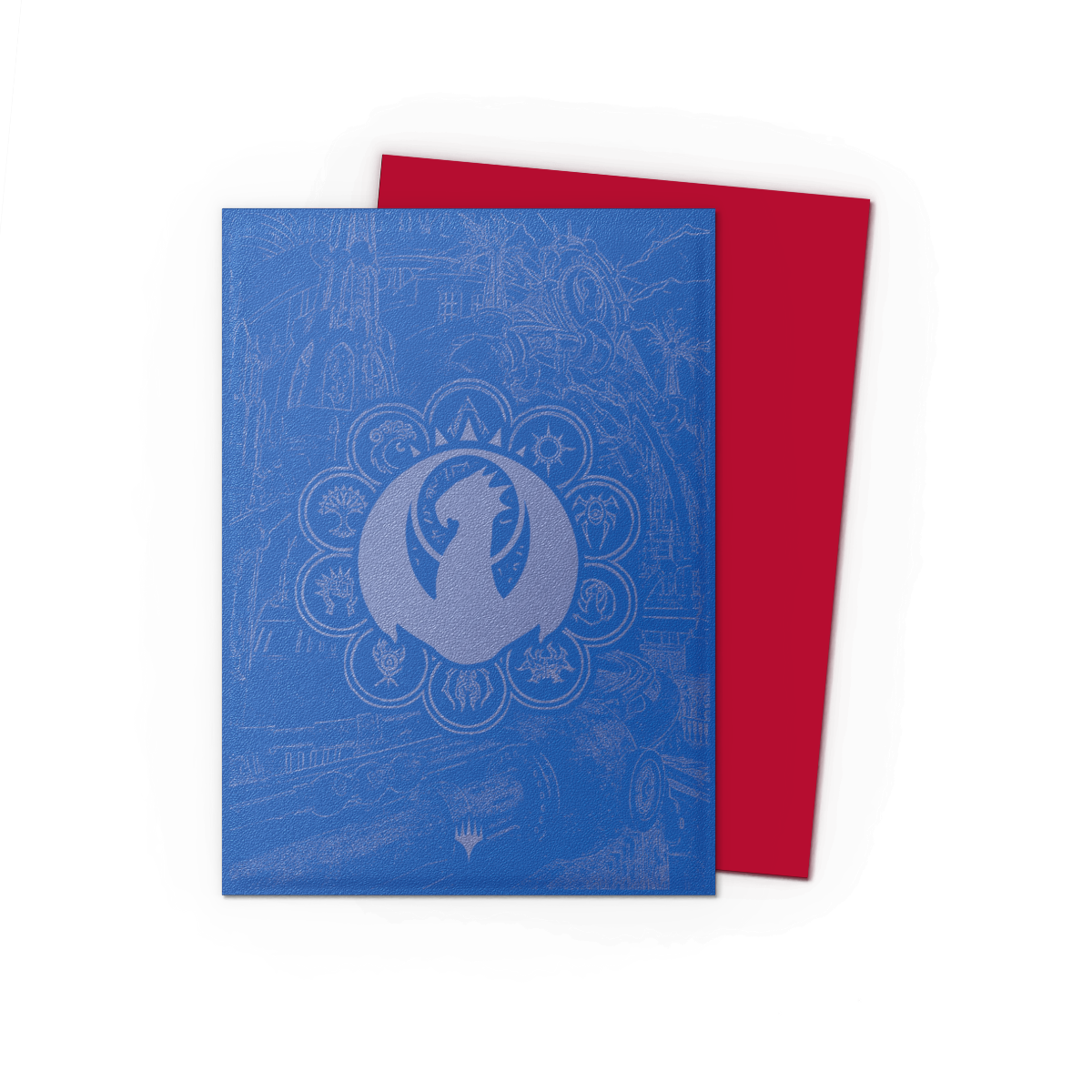 izzet card sleeves Dragon Shield Magic: The Gathering Matte Dual Art Sleeves: Guildpact Series These Sleves are not created by Magic The Gathering Izzet Storm Sleeves - Realm
