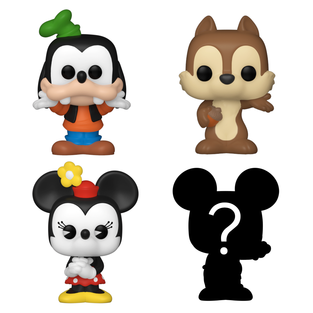 Bitty POP!: Goofy 4-Pack Series 4 - Mickey & Friends