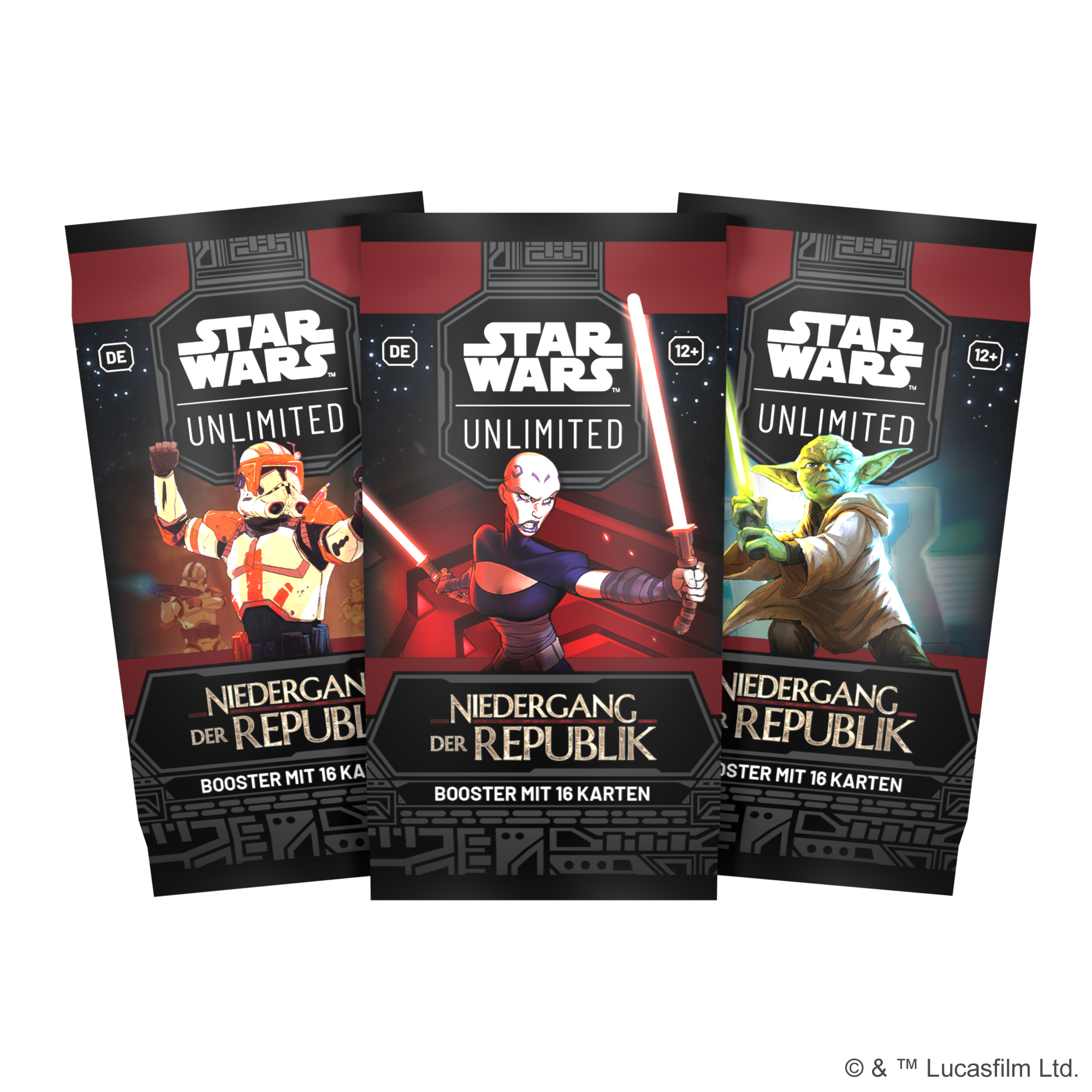 Star Wars Unlimited: Niedergang der Republik - Display (DE)