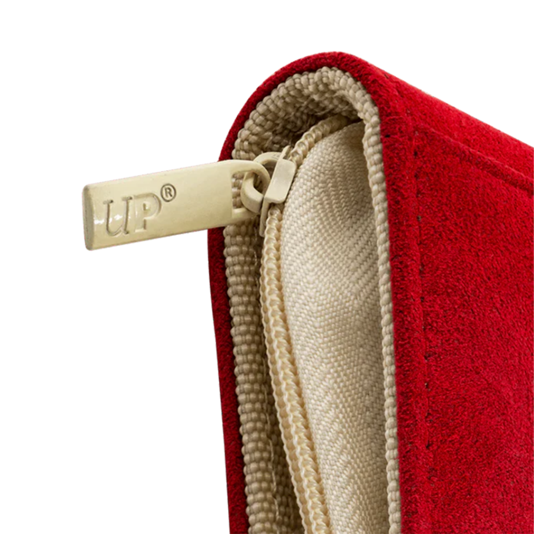 Ultra Pro | Vivid Deluxe - Red | 9-Pocket Zippered PRO-Binder