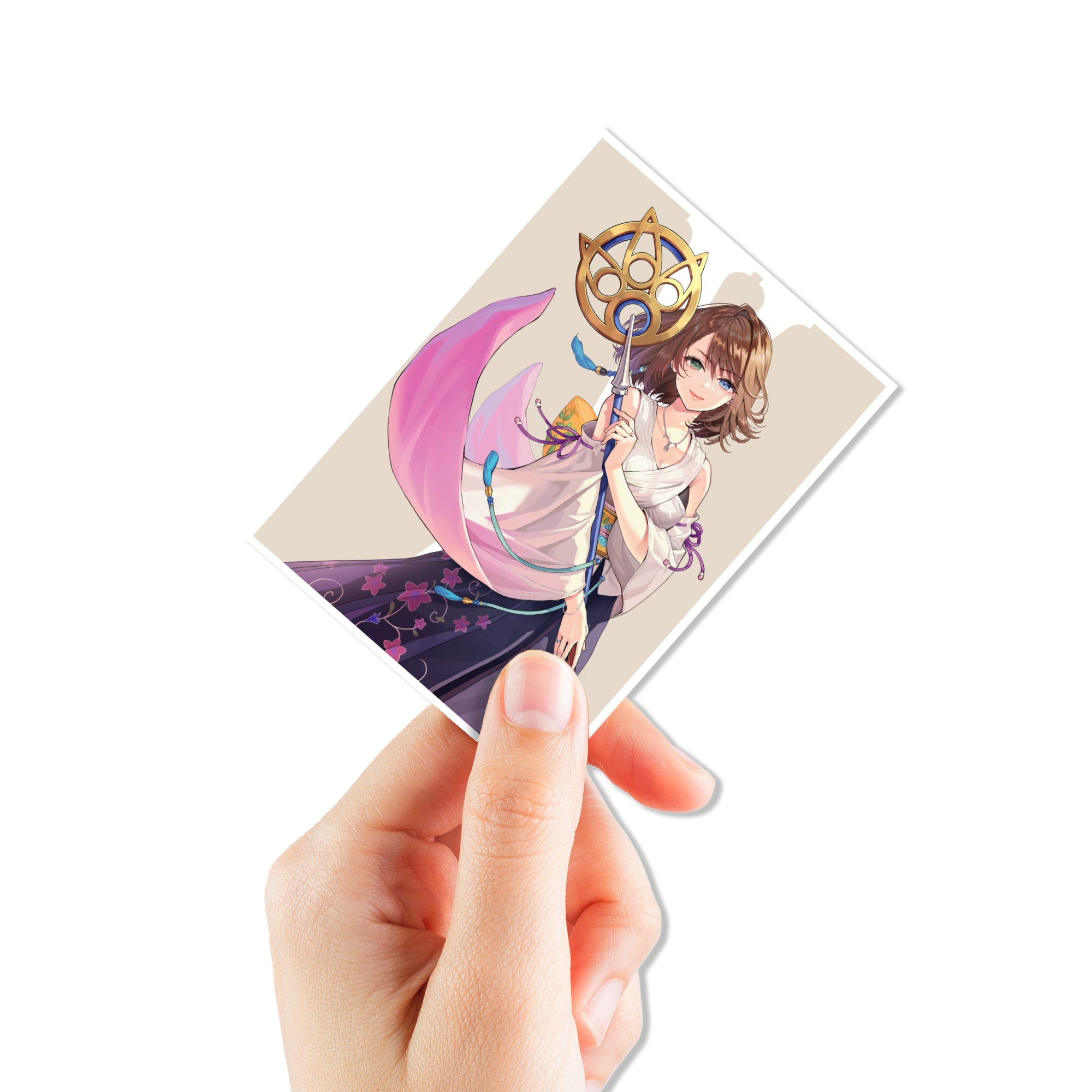 Ultra Pro | MTG - FINAL FANTASY - Yuna, Grand Summoner | 105pcs APEX DECK PROTECTOR Sleeves
