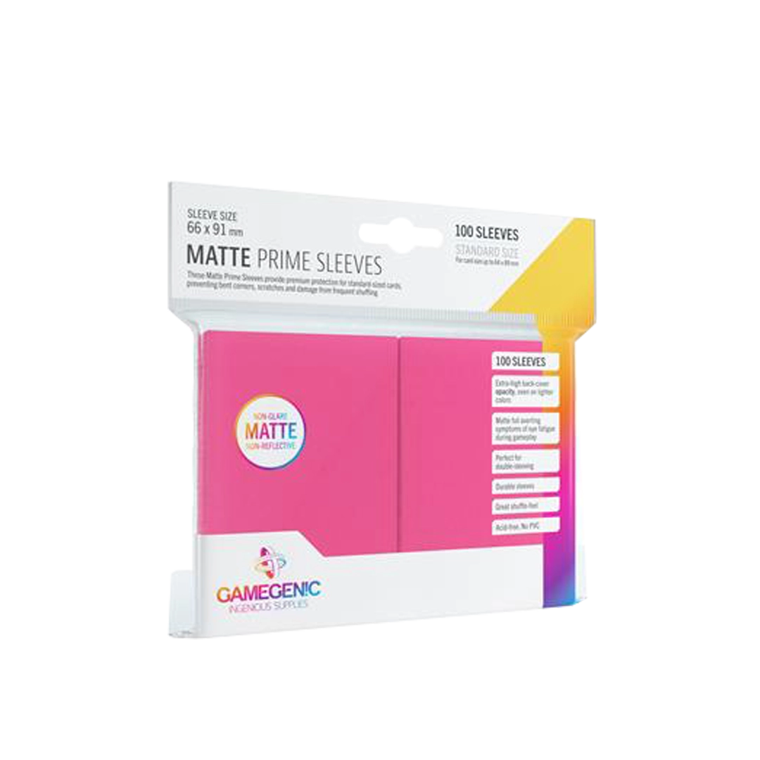 Gamegenic - Matte Prime Sleeves (100) Stil: Pink