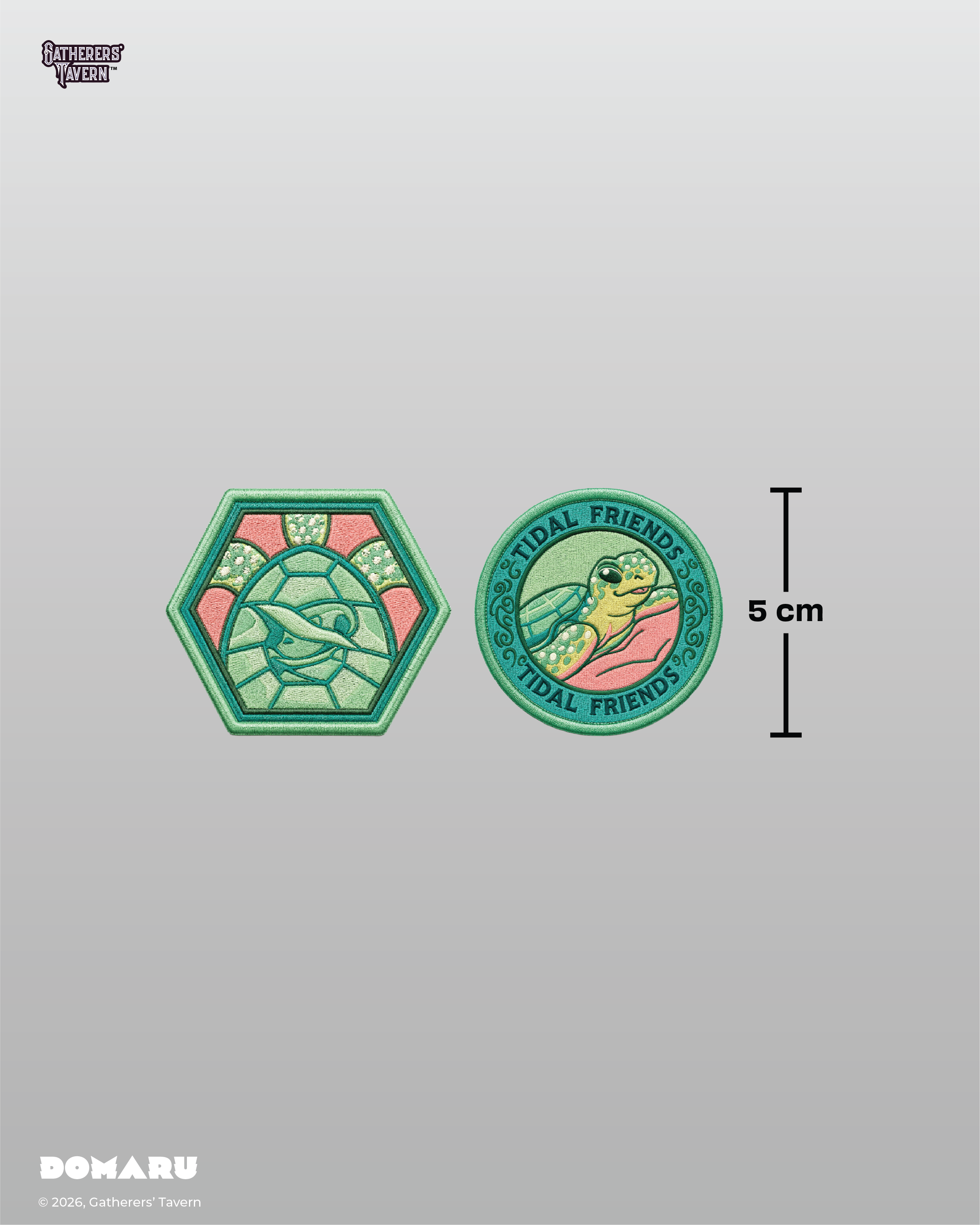 Gatherers' Tavern | Gentle Voyager Deco Patch DOMARU | Binder 4-Pocket