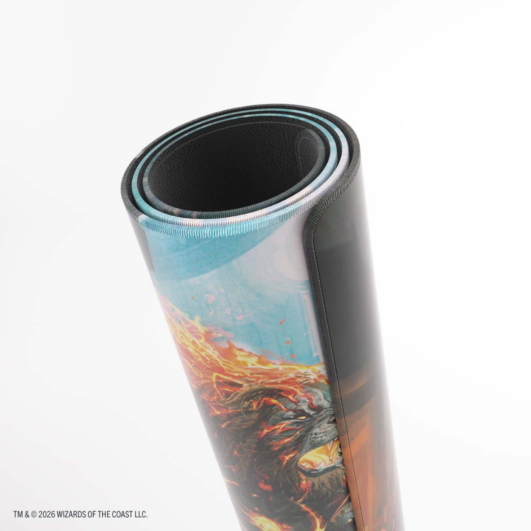 Gamegenic | MTG: Reality Fracture - Ajani, Path of Vengeance/Ajani, Counter Attack Leader | Shiny Playmat