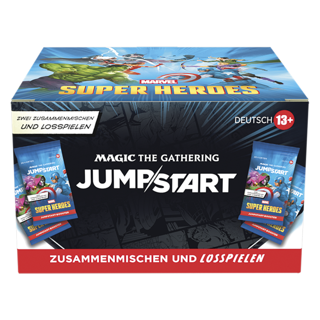 Magic: The Gathering | Marvel Super Heroes | Jumpstart Booster Display (DE)