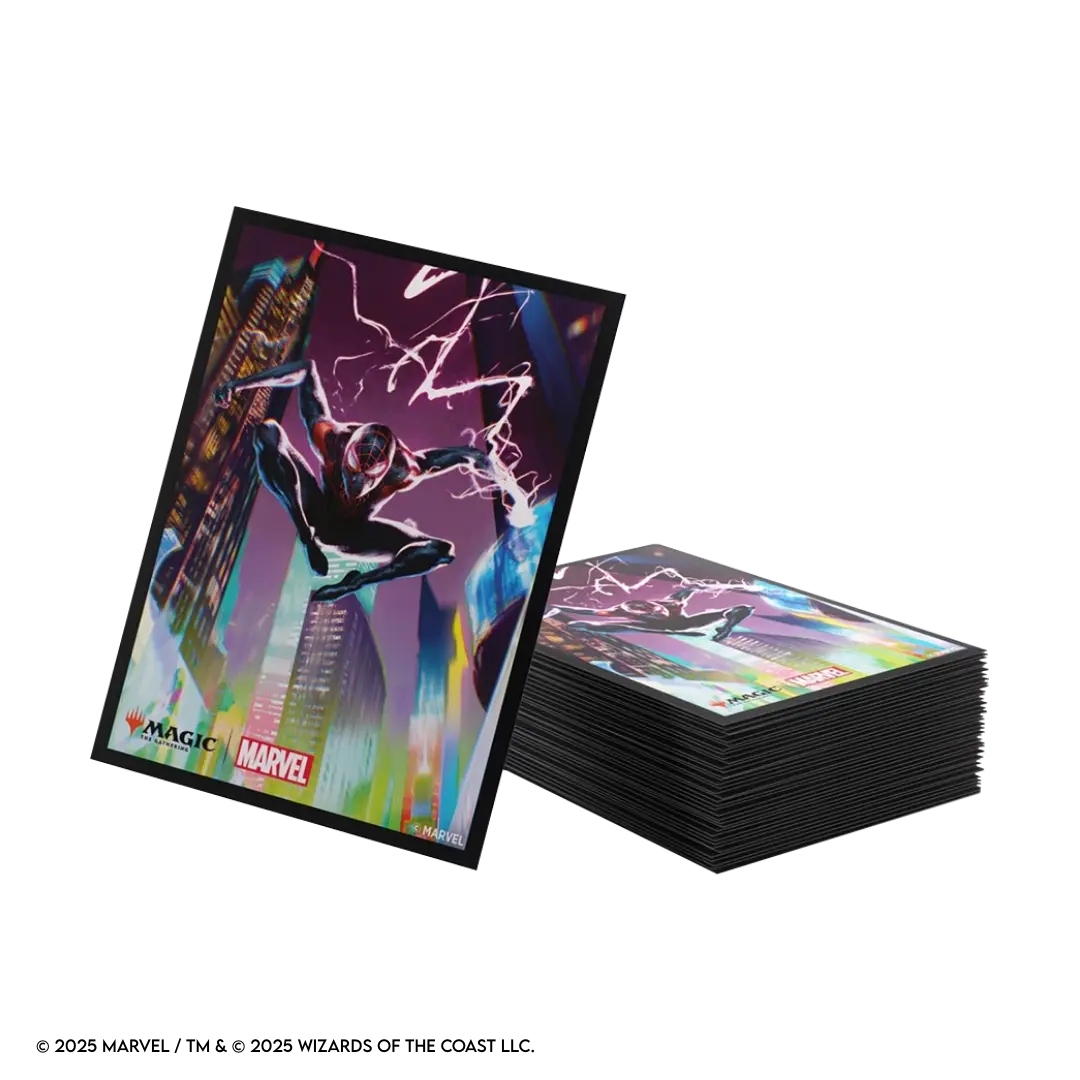 Gamegenic | Magic: The Gathering - Spider-Man / Miles Morales | Premium Art Sleeves (105 Stück)