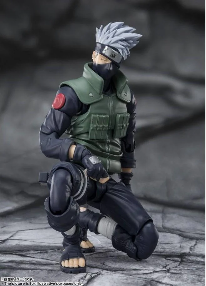 Tamashii Nations | Kakashi Hatake The Famed Sharingan Hero S.H.Figuarts (16cm) | Naruto Shippuden