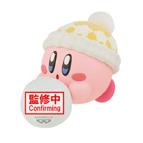Banpresto | Kirby Play in the Snow Fluffy Puffy (3cm) (A) | Kirby