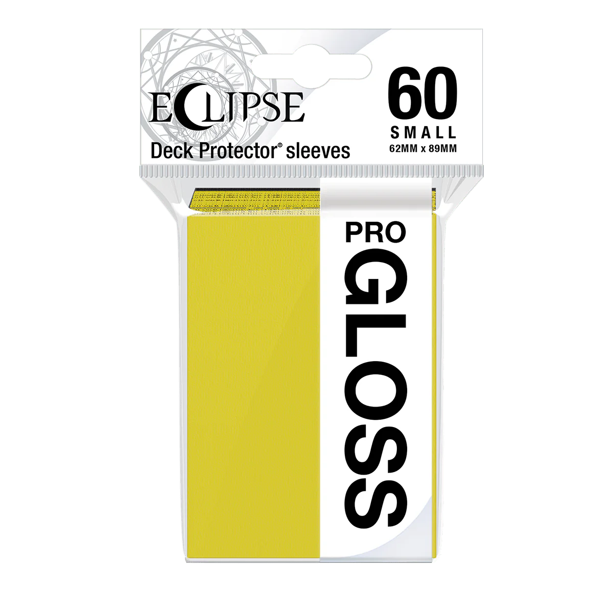 Ultra Pro: Eclipse Gloss Small Sleeves - Lemon Yellow