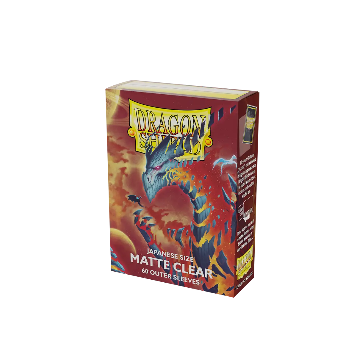Dragon Shield: Clear - Matte Outer Sleeves - Japanese Size