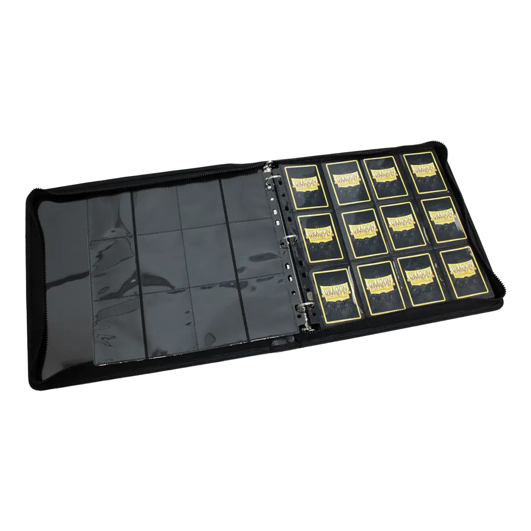 Dragon Shield: Card Codex Zipster Binder - XL - Black