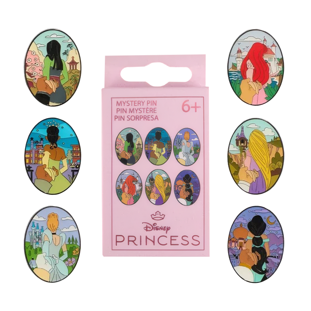 Blind Box Enamel Pins | Loungefly | Disney Princesses
