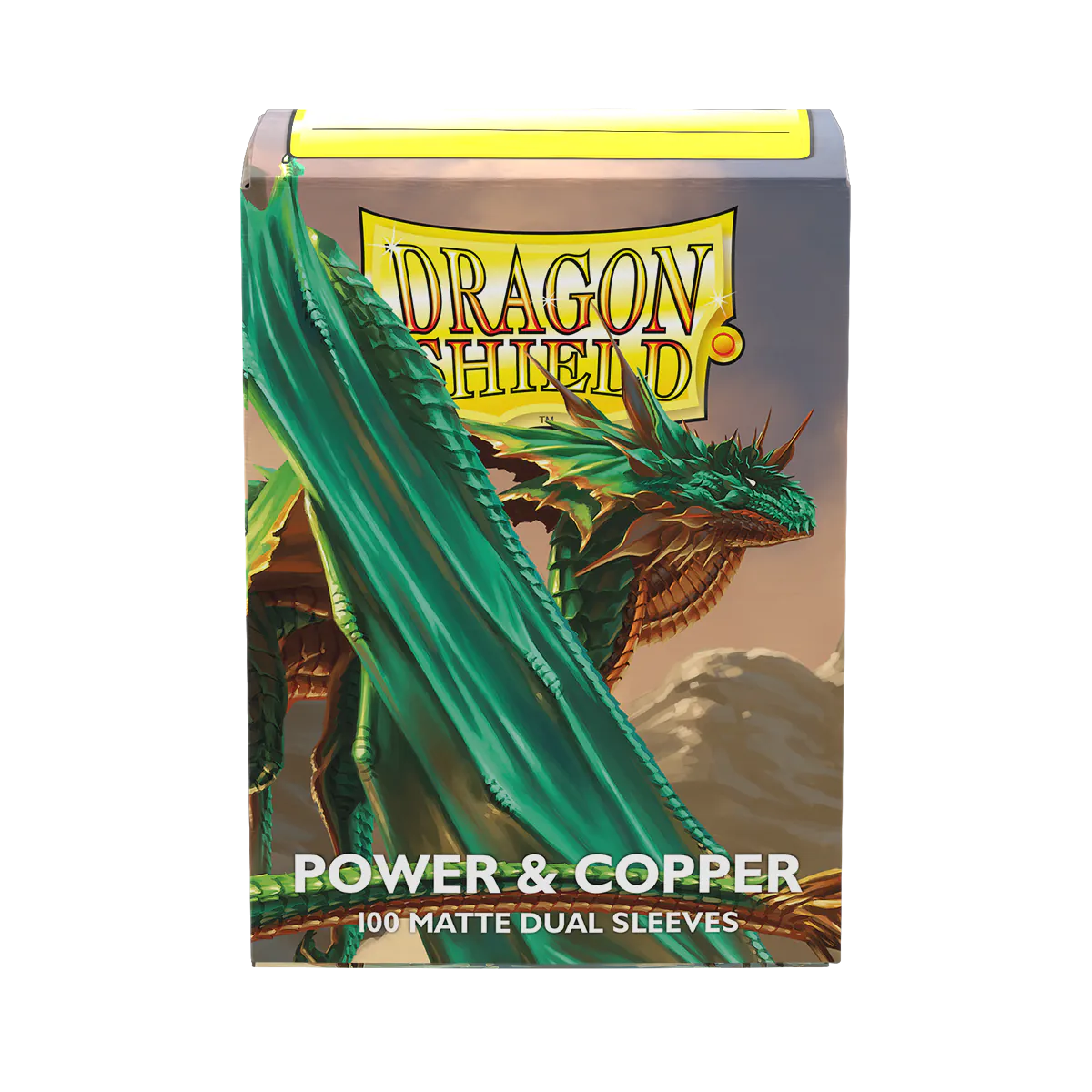 Dragon Shield: Power & Copper - Matte Dual Sleeves - Standard Size (3/8)