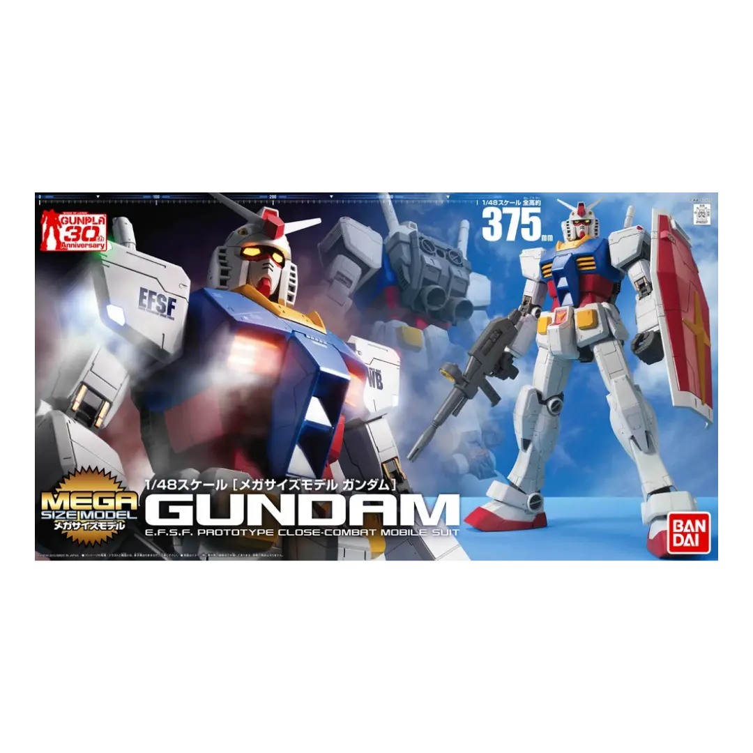 Bandai: Mega Size RX-78-2 – Mobile Suit Gundam (1/48)