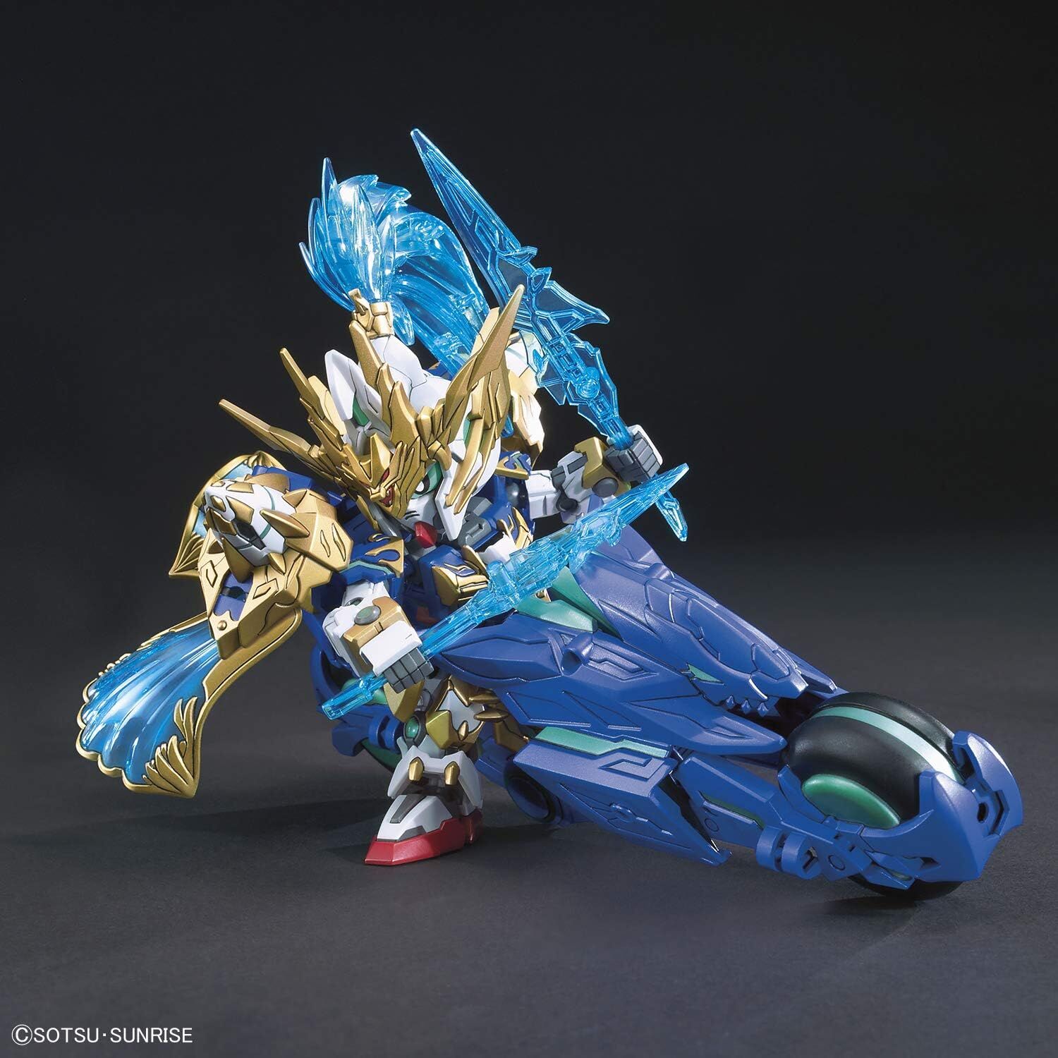 Bandai | SD Zhao Yun 00 Gundam & Bilongqu | SD Gundam World Sangoku Soketsuden
