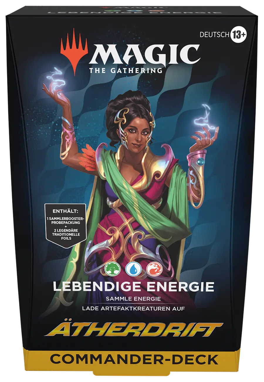 Magic: The Gathering | Ätherdrift | Commander Deck (Lebendige Energie) (DE)