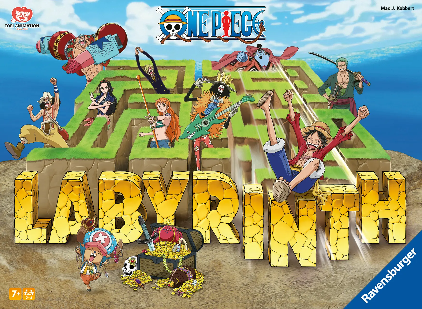 Ravensburger | One Piece Labyrinth | Gesellschaftsspiel