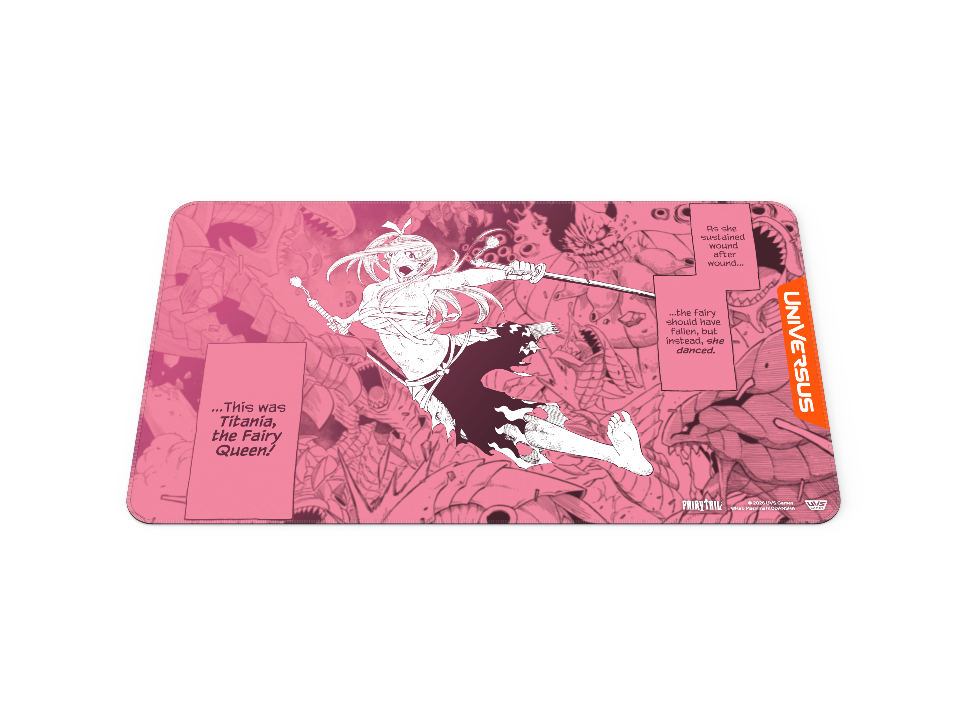 UniVersus TCG | Fairy Tail: All Fired Up! - Erza | Playmat