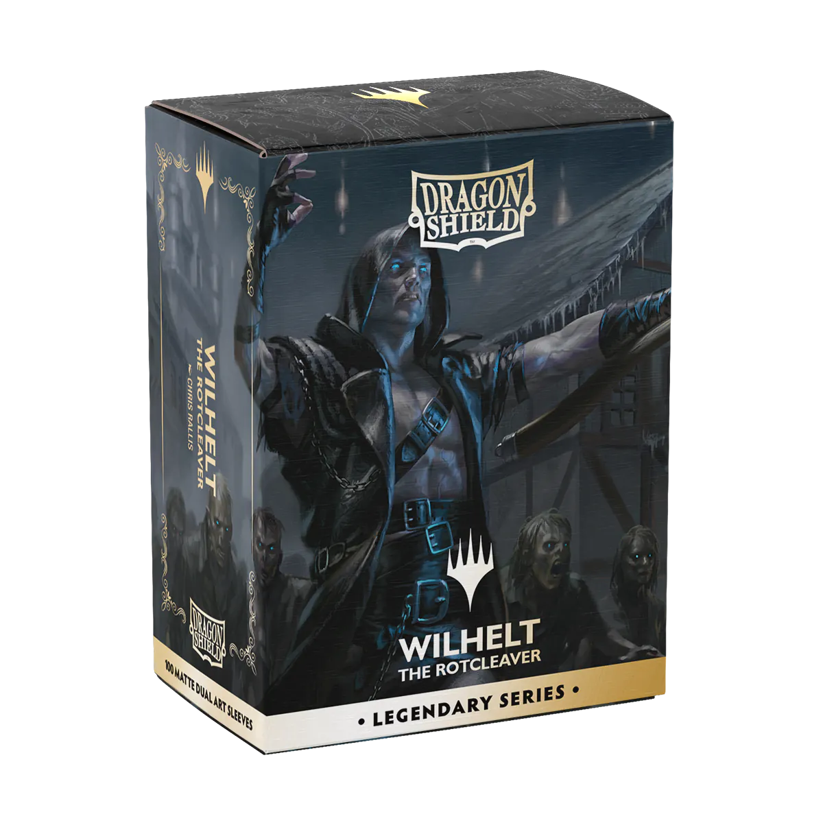 Dragon Shield | Legendary Series - Wilhelt, the Rotcleaver | Matte Dual Art Sleeves Standard Size