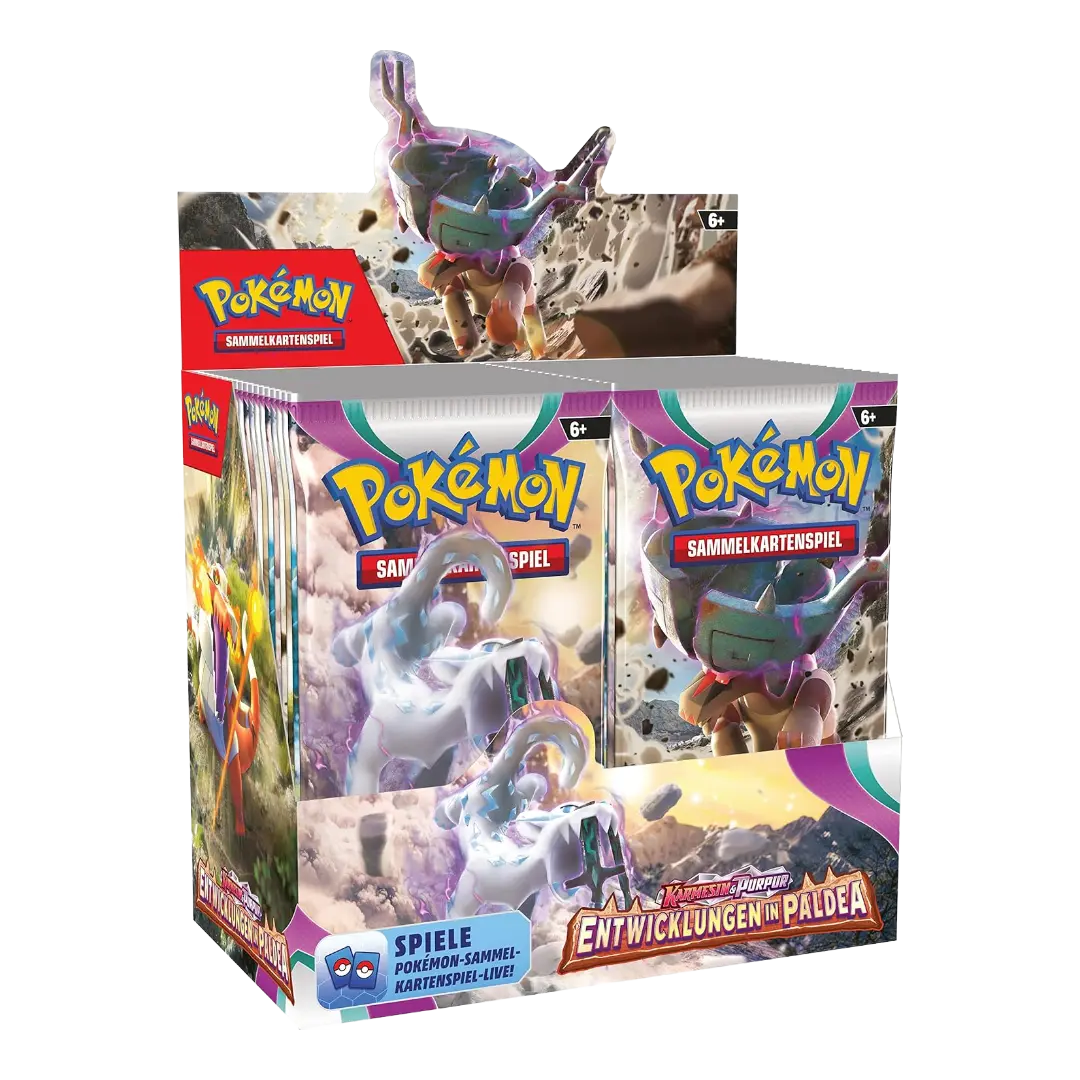 Pokémon TCG: Entwicklungen in Paldea (KP2) - 36er Display (DE)