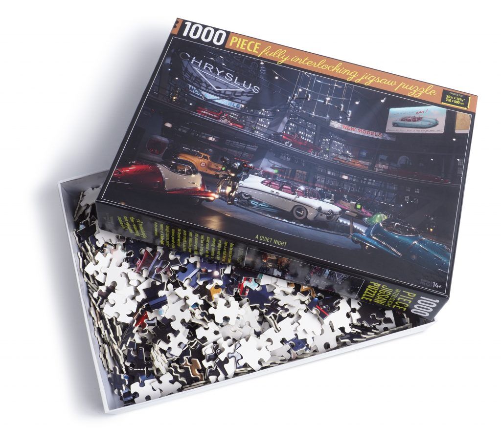 The Wand Company | Fallout - Chryslus Showroom Jigsaw A Quiet Night | Puzzel