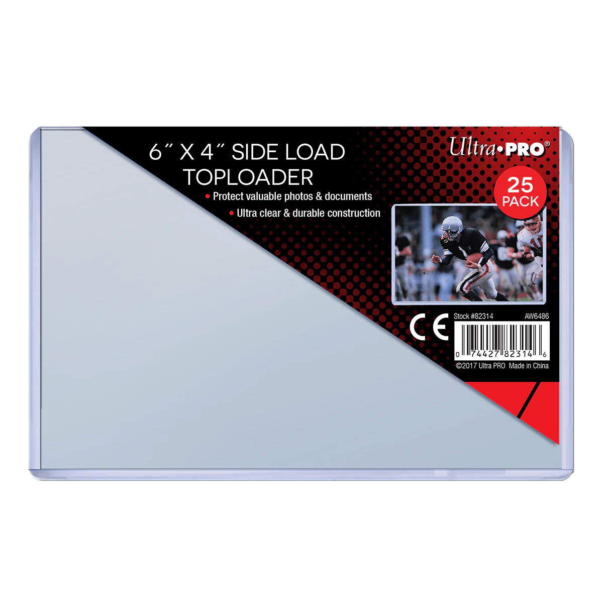 Ultra Pro: 6x4 Side Load Toploader - 25ct