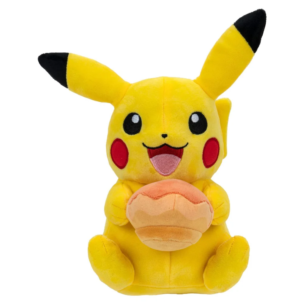 Pokémon | Pikachu mit Pofflé | 20cm Saisonales Plüsch (Frühling)