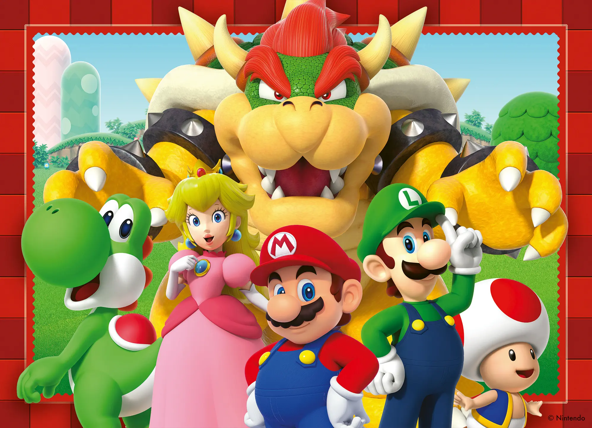 Ravensburger | Super Mario | 4-in-1 Puzzle