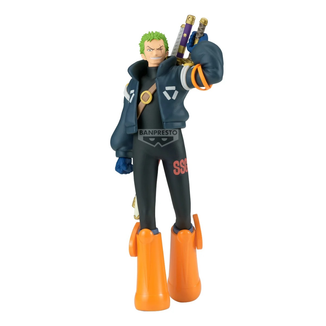 Banpresto | One Piece | Roronoa Zoro The Shukko Egghead Version (17cm)