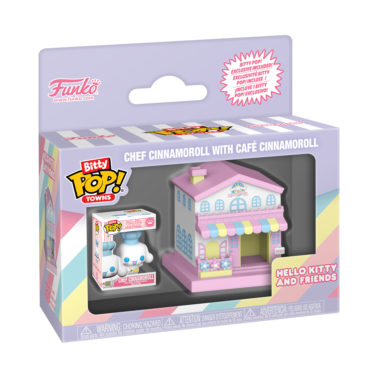 Bitty Pop! Town | Sanrio - Cafe Cinnamoroll | Hello Kitty