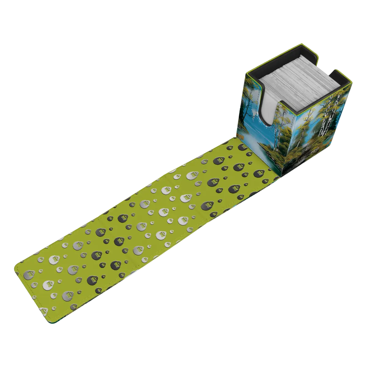 Ultra Pro: Bob Ross Lakeside Path Alcove - Flip Deck Box