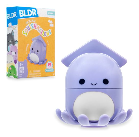 Squishmallows | BLDR Building Set | 2" Figure Assortment (INTL)