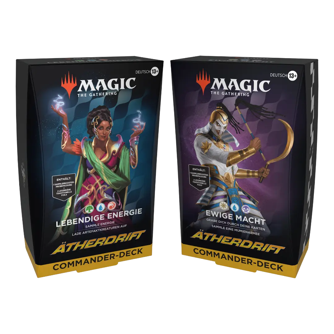 Magic: The Gathering | Ätherdrift | Commander Deck 2er Bundle (DE)
