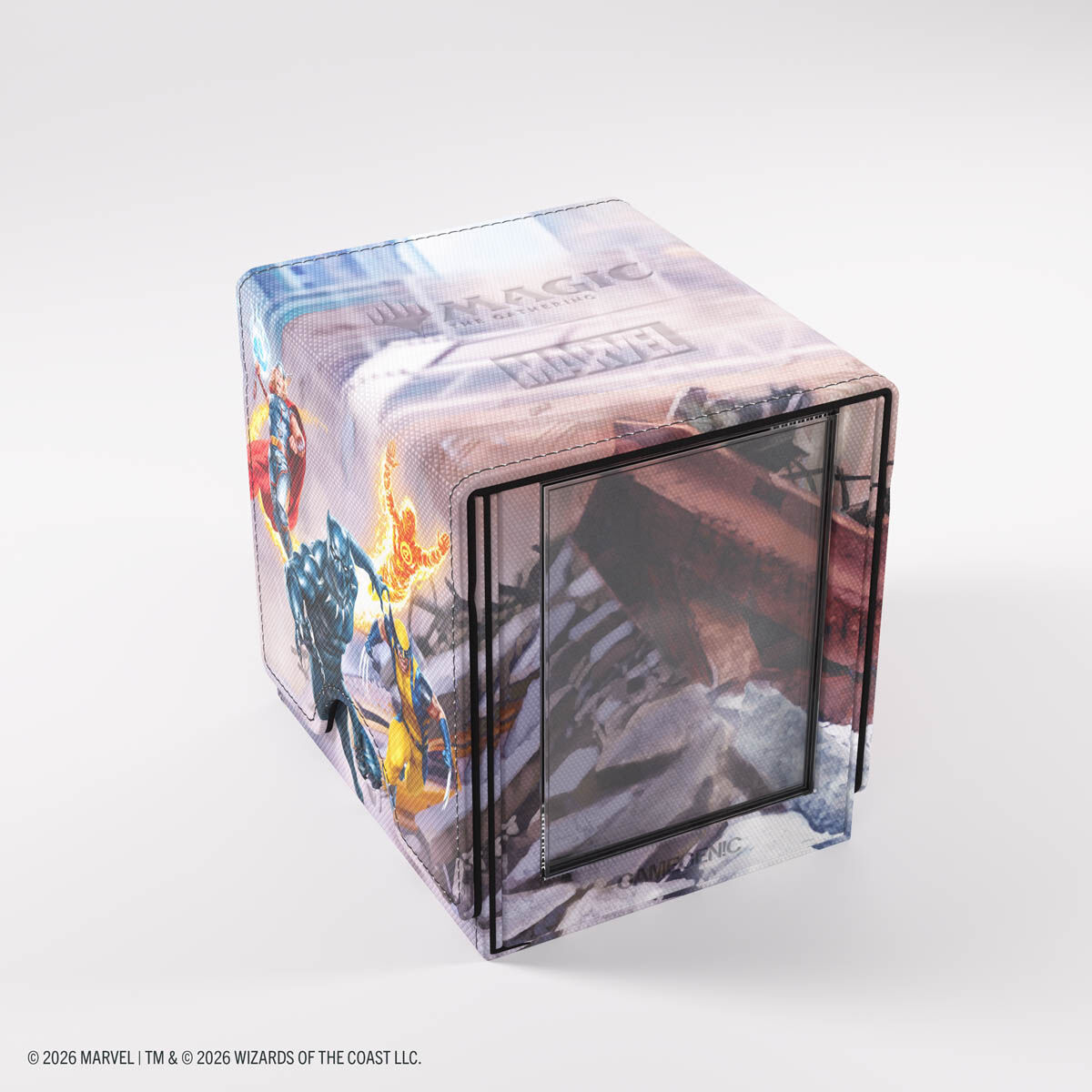 Gamegenic | Marvel Super Heroes - Marvel Super Heroes | Deckbox Sidekick PRO 100+ XL