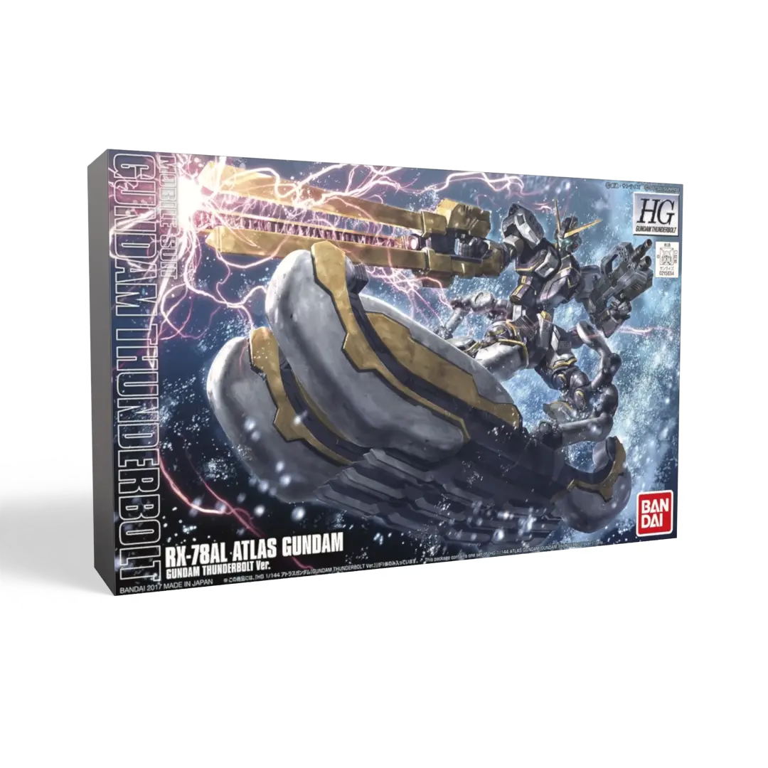 Bandai: HG RX-78AL Atlas Gundam (Gundam Thunderbolt Ver.) – Mobile Suit Gundam Thunderbolt (1/144)