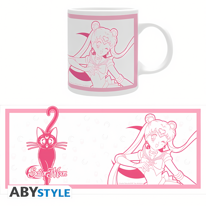 Abysse | Sailor Moon | Sailor Moon & Luna Mug (320ml)